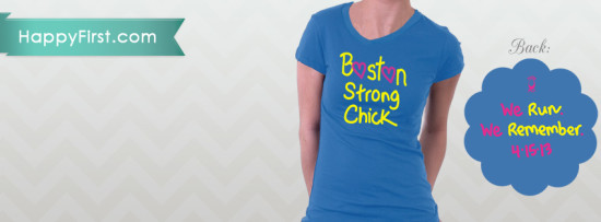 Boston Strong Chick tee